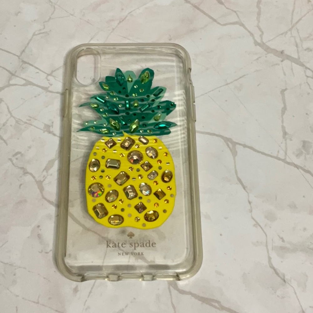 Kate Spade Pineapple iPhone X case